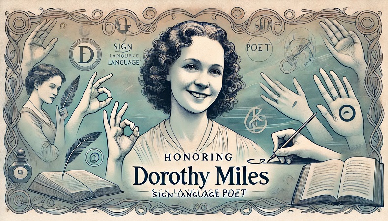 Google Doodle honors sign-language poet Dorothy Miles